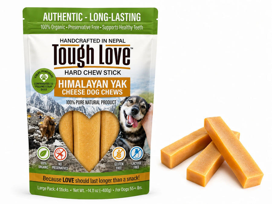 ToughLove Himalayan Cheese Chews — Large, 4 Pack