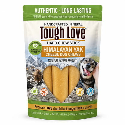 ToughLove Himalayan Cheese Chews — Large, 4 Pack