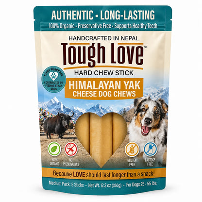 ToughLove Himalayan Cheese Chews — Medium, 5 Pack