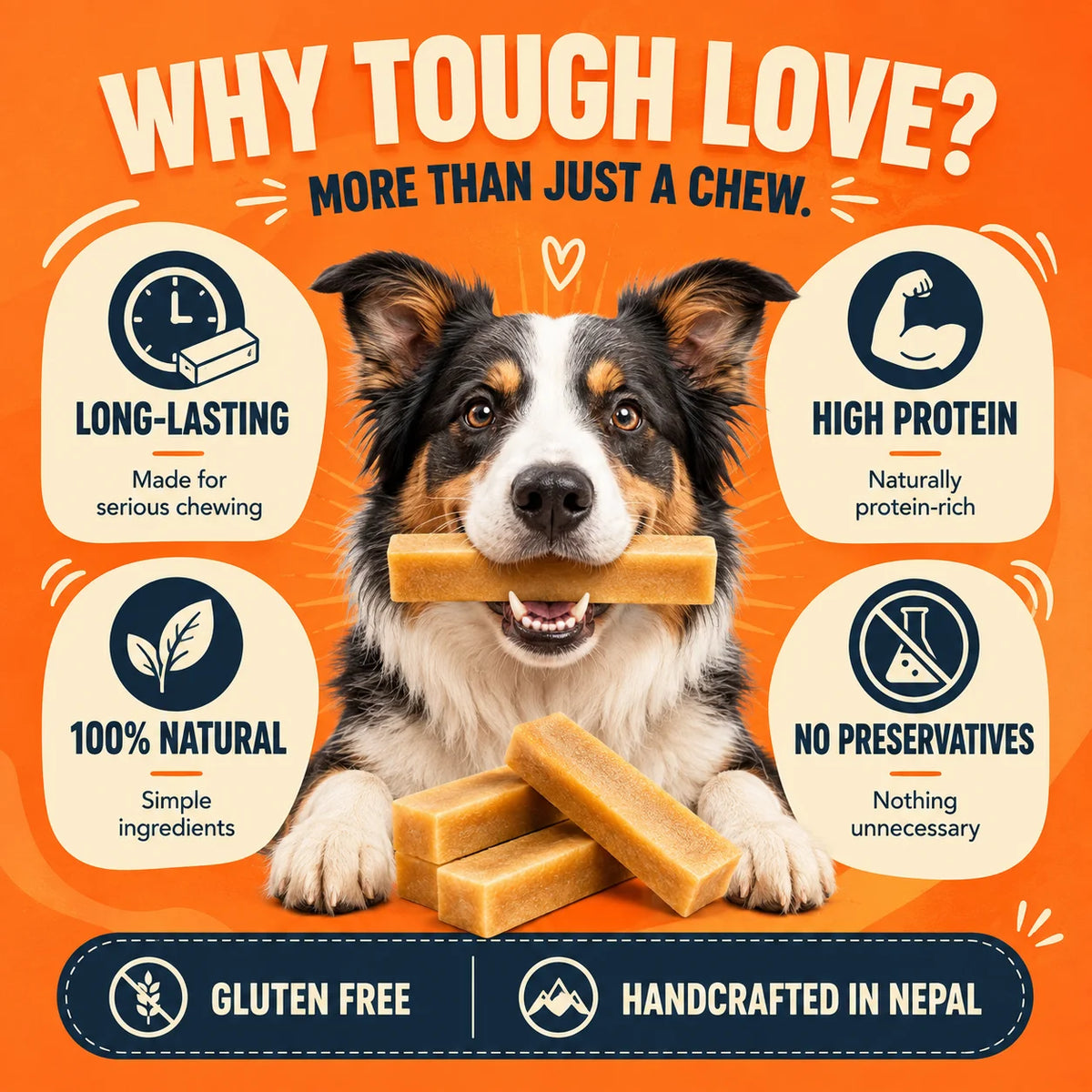 ToughLove Himalayan Cheese Chews — Large, 4 Pack